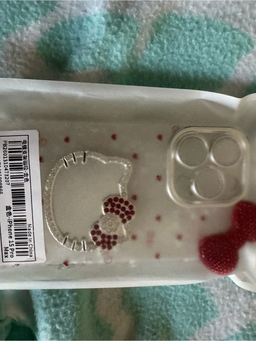 Embellished Pearl & Pink Accent Women's Phone Case